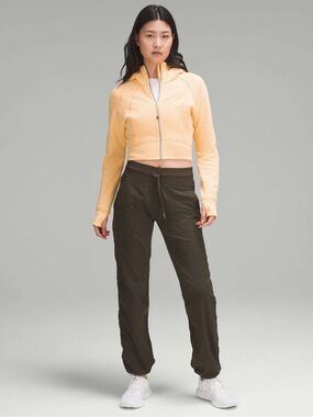 lululemon athletica scuba Cropped full Zip Hoodie